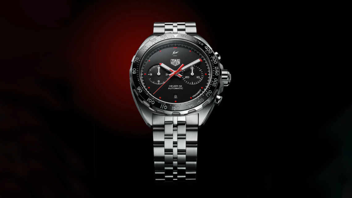 The fake TAG Heuer x Fragment Design Heuer 02 Chronograph