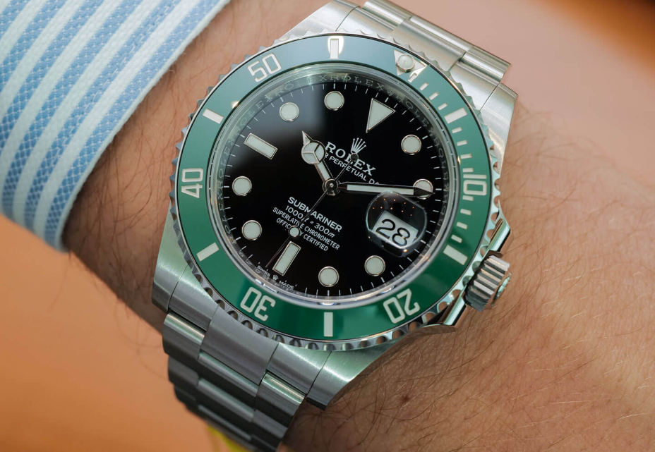 Fake Rolex Submariner 126610LV Watch With Green Ceramic Bezel Debut