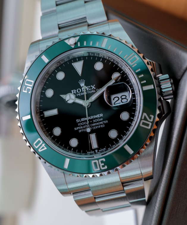 Rolex Submariner 126610LV Watch With Green Ceramic Bezel Debut