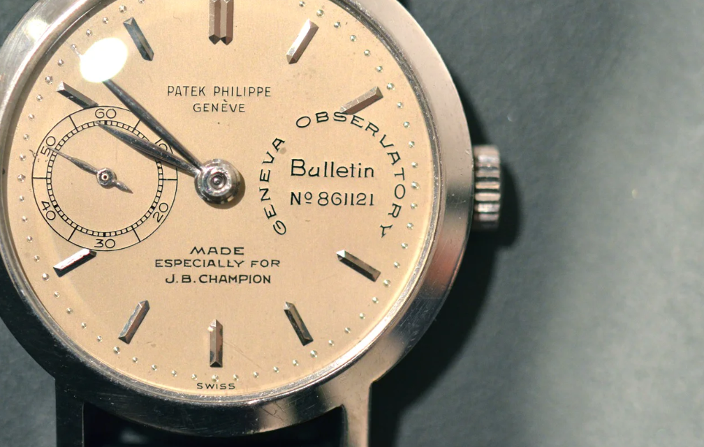 A Look At JB Champion’s Unique Observatory Chronometer Wristwatch: The OTHER Patek With A Chance To Become The Most Expensive Watch In The World replica watches
